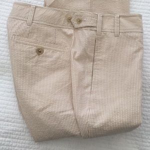 Banana Republic Seersucker Classic Pants